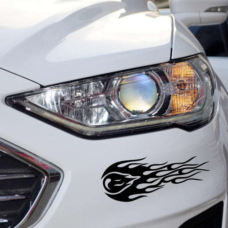 D-451 Car Modified Side Door Front Rear Bumpers Rearview Mirror Decorative Sticker(Black)