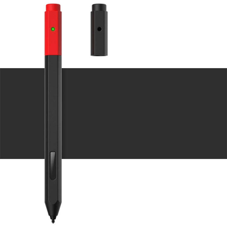Contrasting Color Series Liquid Silicone Protective Case For MicroSoft Surface Pen(Black)