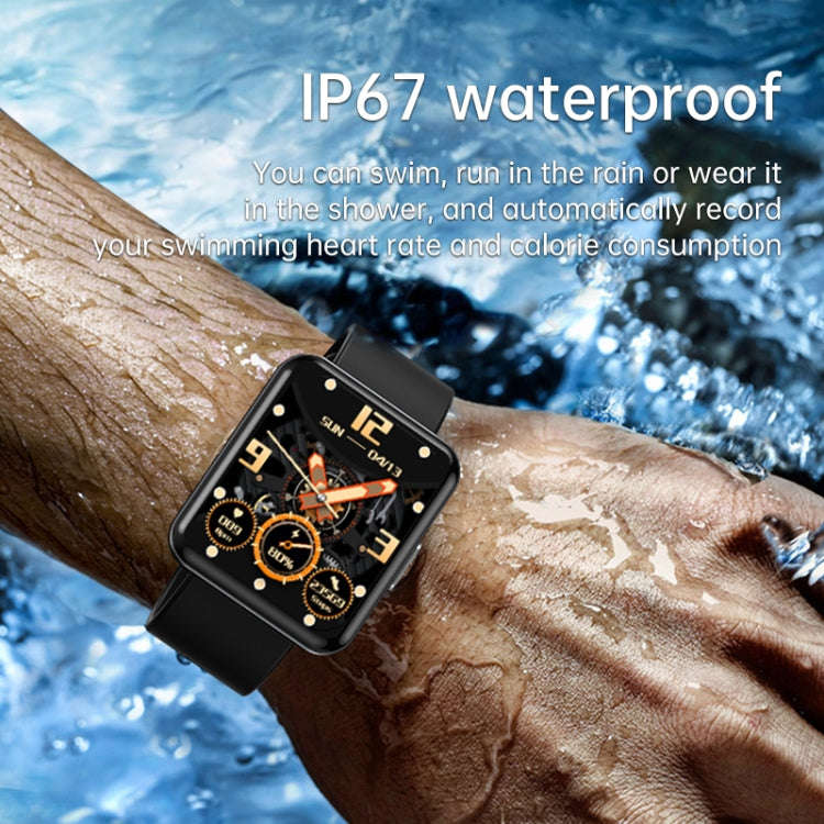 Q333 1.7 inch Screen Sports Bluetooth Smart Watch(Black)