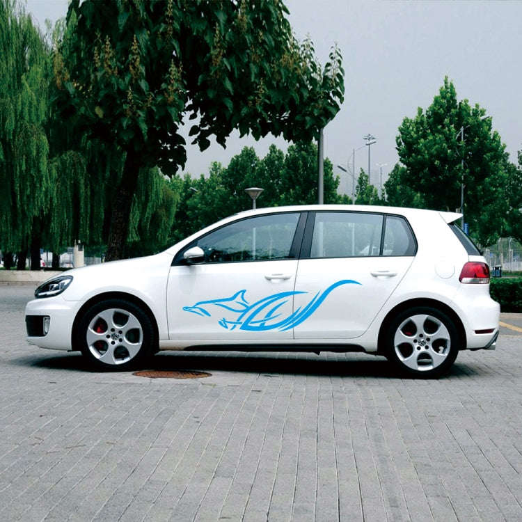 D-905 Animal Pattern Car Modified Decorative Sticker(Blue)