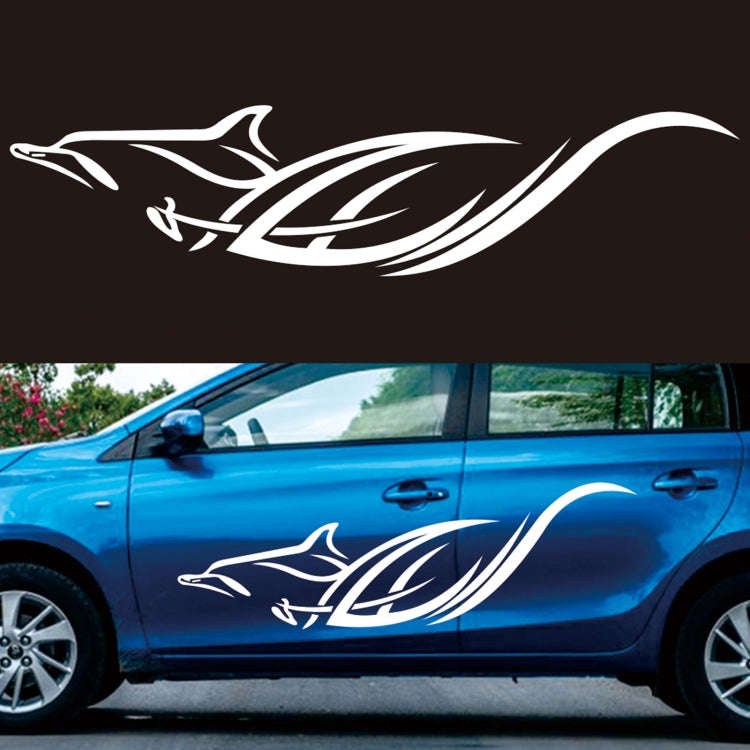 D-905 Animal Pattern Car Modified Decorative Sticker(White)