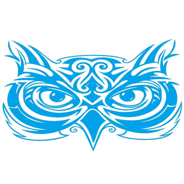 D-921 Eagle Totem Pattern Car Modified Decorative Sticker(Blue)