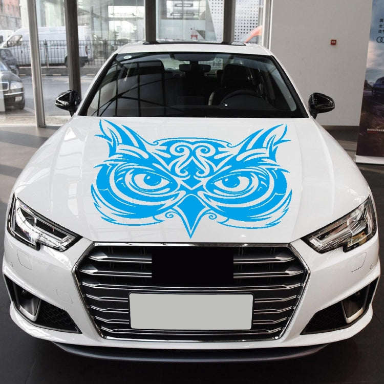 D-921 Eagle Totem Pattern Car Modified Decorative Sticker(Blue)