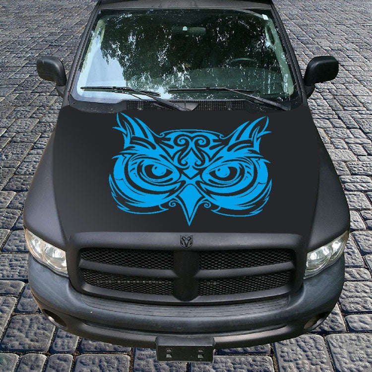 D-921 Eagle Totem Pattern Car Modified Decorative Sticker(Blue)