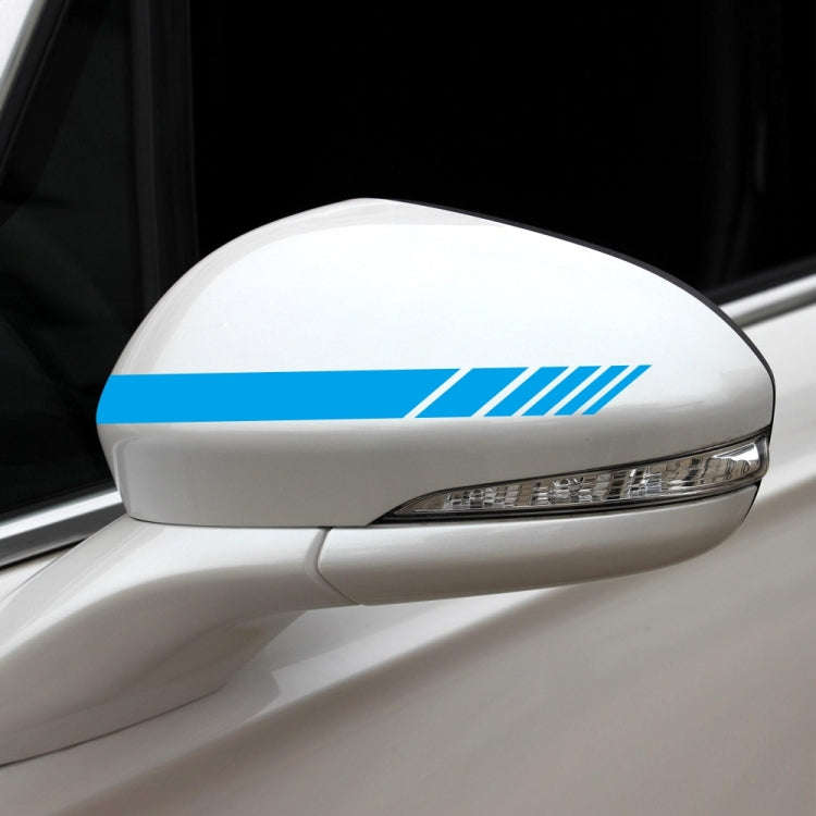 D-930 Lines Pattern Car Modified Decorative Sticker(Blue)