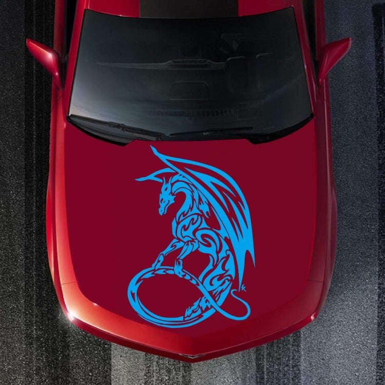 D-931 Pterosaur Pattern Car Modified Decorative Sticker(Blue)