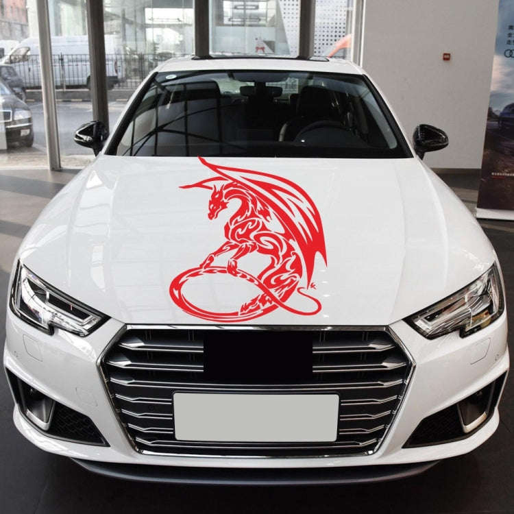 D-931 Pterosaur Pattern Car Modified Decorative Sticker(Red)