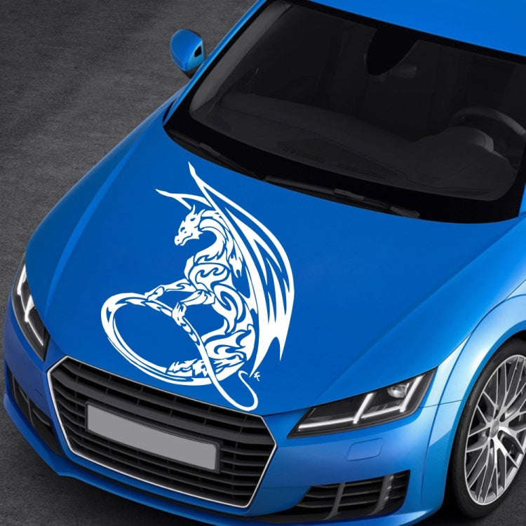 D-931 Pterosaur Pattern Car Modified Decorative Sticker(White)