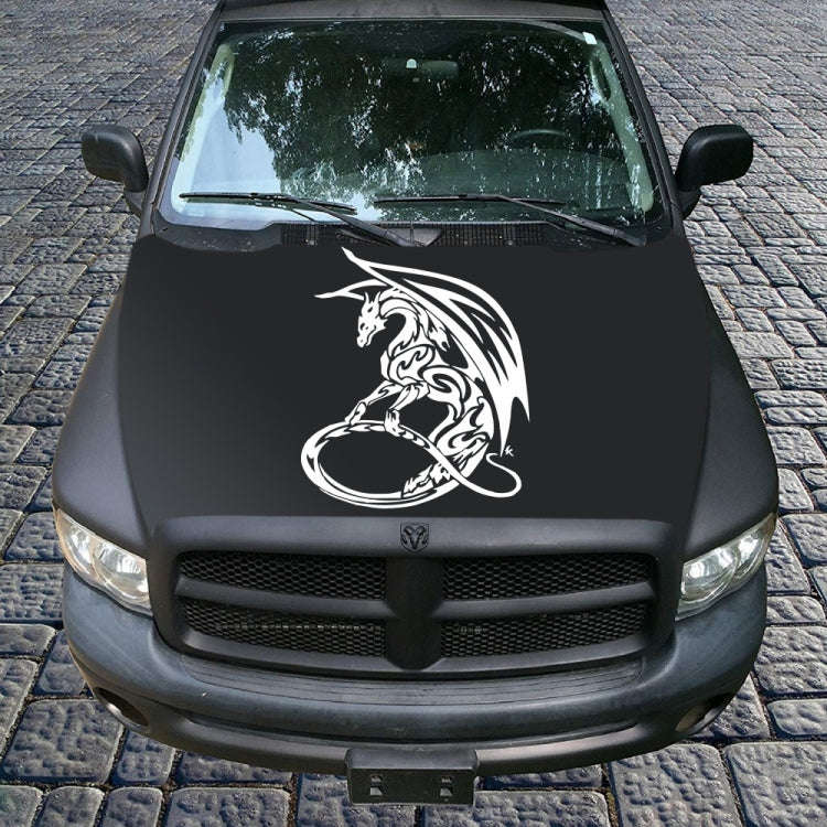 D-931 Pterosaur Pattern Car Modified Decorative Sticker(White)