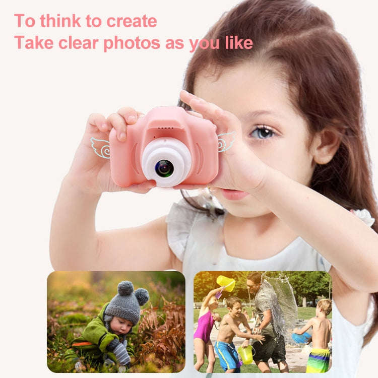 X2S 2.0 Inch LCD Screen Mini Children Camera Digital Camera, Resolution:800W(Green)