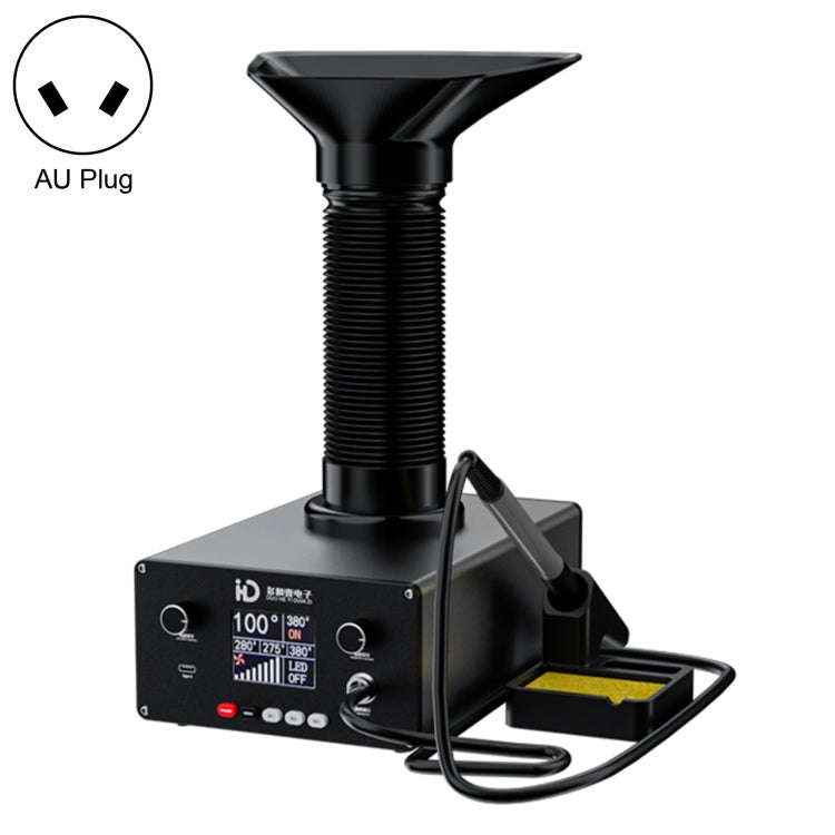 TBK D-201 2 in 1 Intelligent Constant Temperature Soldering Iron With Solder Smoking Absorber Too...