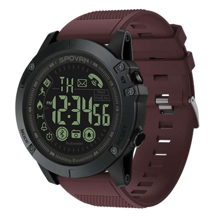 PR1-2 1.24 inch IP68 Waterproof Sport Smart Watch, Support Bluetooth / Sleep Monitor / Call Remin...