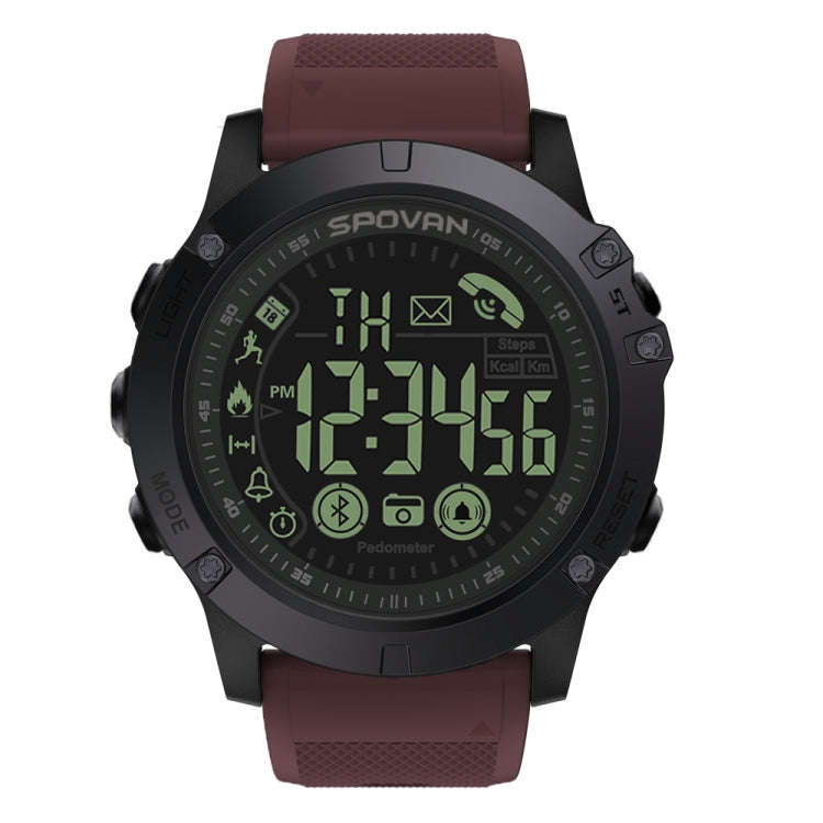 PR1-2 1.24 inch IP68 Waterproof Sport Smart Watch, Support Bluetooth / Sleep Monitor / Call Remin...