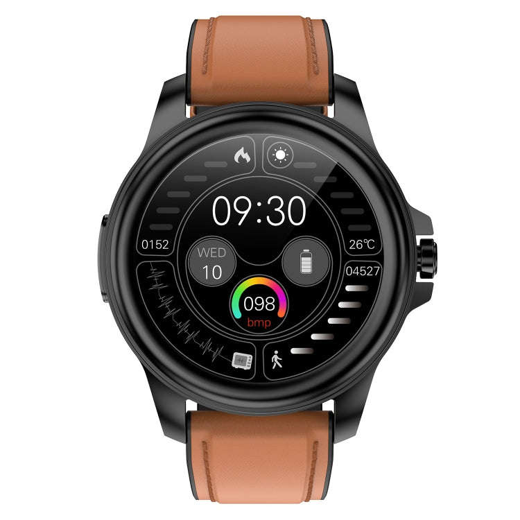 E89 1.32 Inch Screen Leather Strap Smart Health Watch Supports ECG Function, AI Medical Diagnosis...