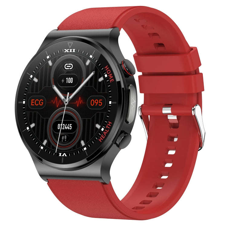 E300 1.32 Inch Screen TPU Watch Strap Smart Health Watch Supports Body Temperature Monitoring, EC...