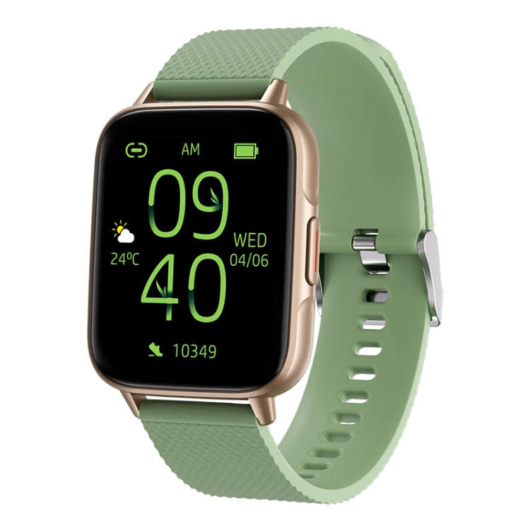 FW02 1.7 Inch Square Screen Silicone Strap Smart Health Watch Supports Heart Rate, Blood Oxygen M...