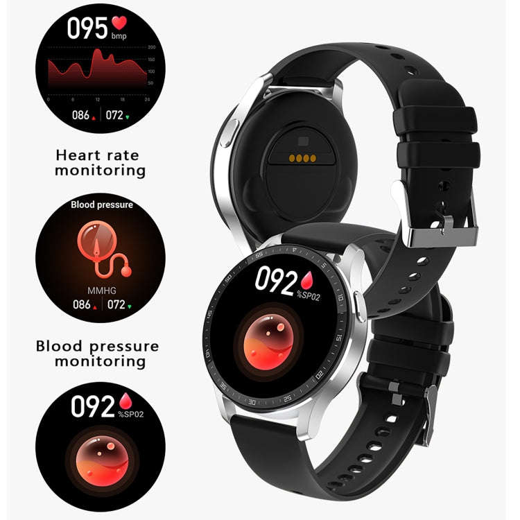 X7 1.32 Inch IPS Touch Screen 2 in 1 Bluetooth Earphone Smart Watch, Supports Heart Rate Monitori...