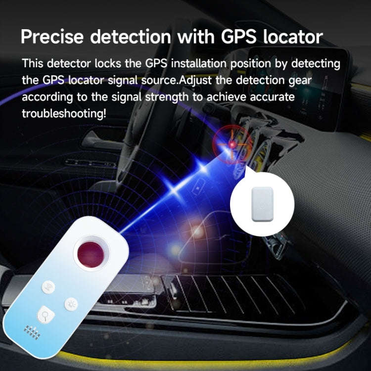 ZH007 Multifunctional Infrared Signal Camera Detector(White)