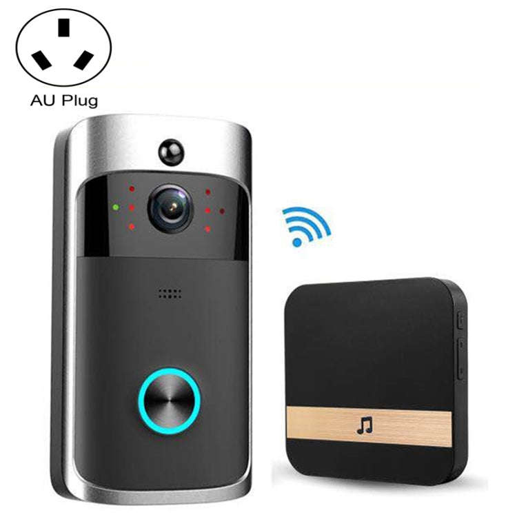 M3 720P Smart WIFI Ultra Low Power Video Visual Doorbell With Ding Dong Version(AU Plug)