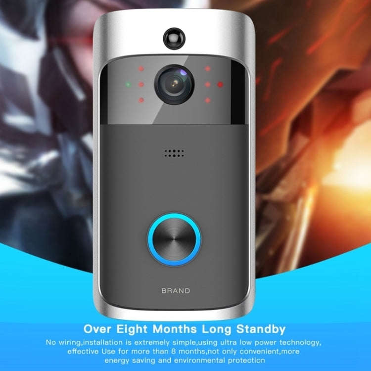 M3 720P Smart WIFI Ultra Low Power Video Visual Doorbell With Ding Dong Version(AU Plug)