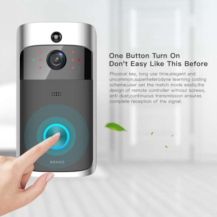 M3 720P Smart WIFI Ultra Low Power Video Visual Doorbell With Ding Dong Version(AU Plug)