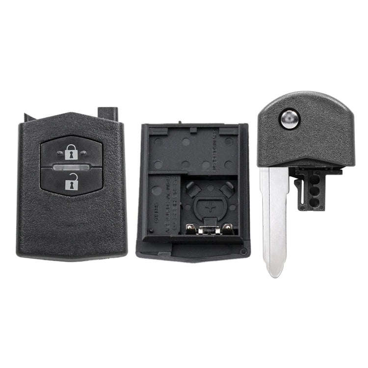 Car Key Shell Cover for Mazda, Style:3-button