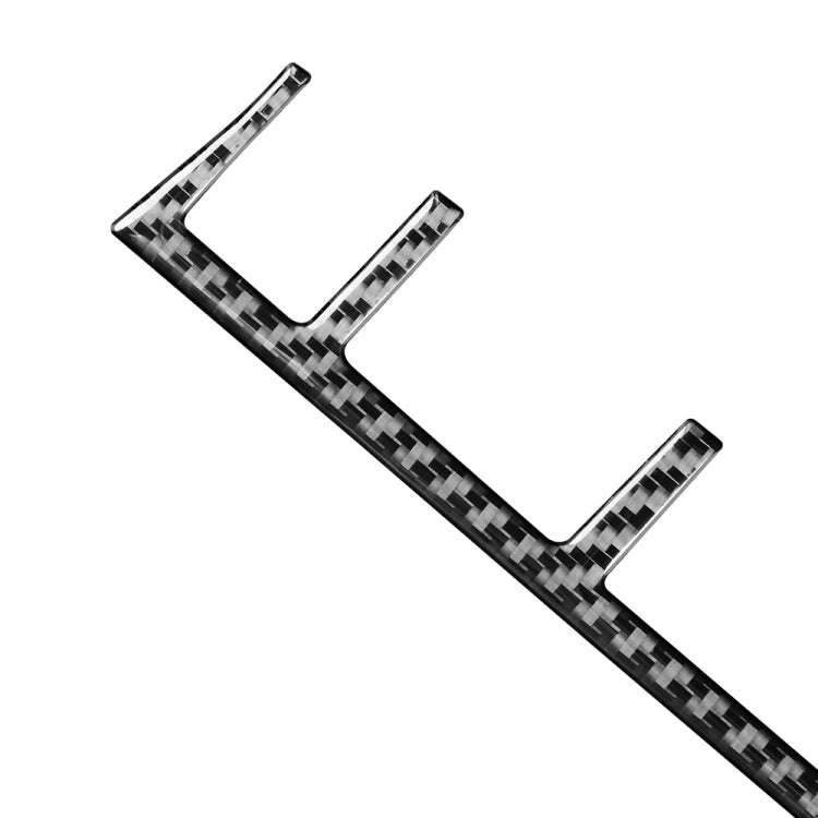 Car Carbon Fiber Central Control Button Frame Decorative Sticker for Porsche Panamera 2010-2016, ...