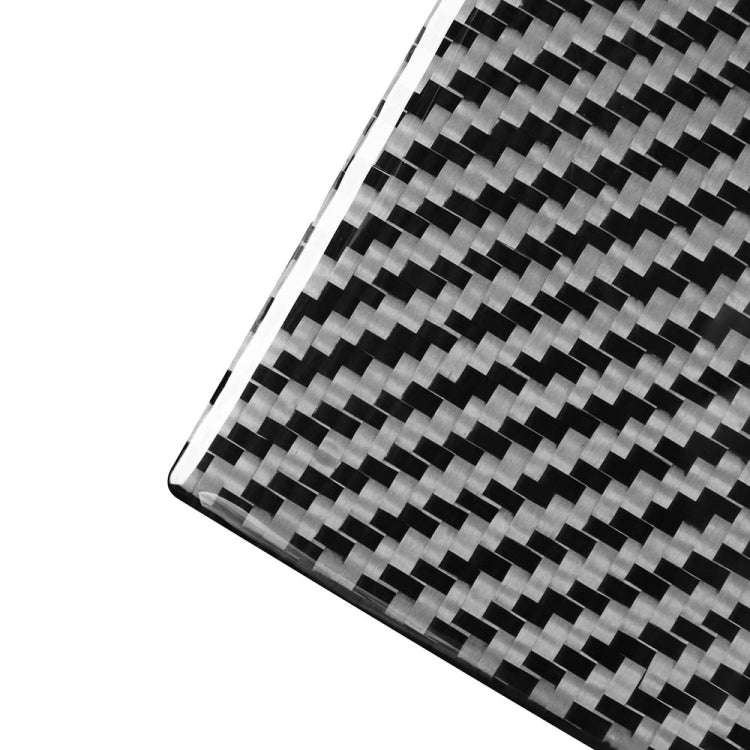 Car Carbon Fiber Rear Seat Adjustment Panel Decorative Sticker for Porsche Panamera 2010-2016, Le...
