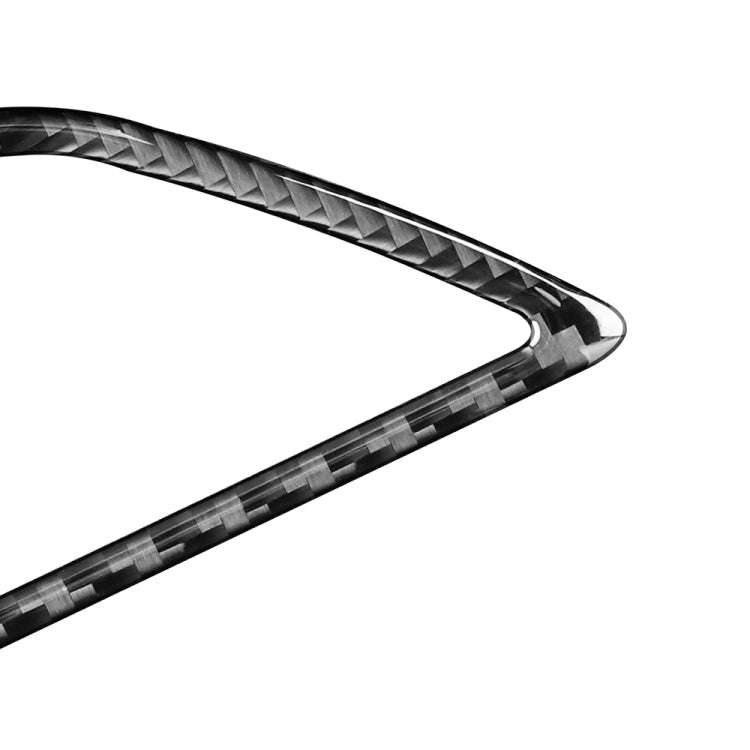 Car Carbon Fiber Dashboard Air Outlet Decorative Sticker for Porsche Panamera 2010-2016, Left and...