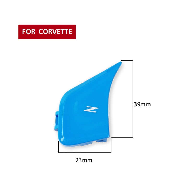 Car Steering Wheel Buttons for Chevrolet Corvette C8 2020-2021(Blue)