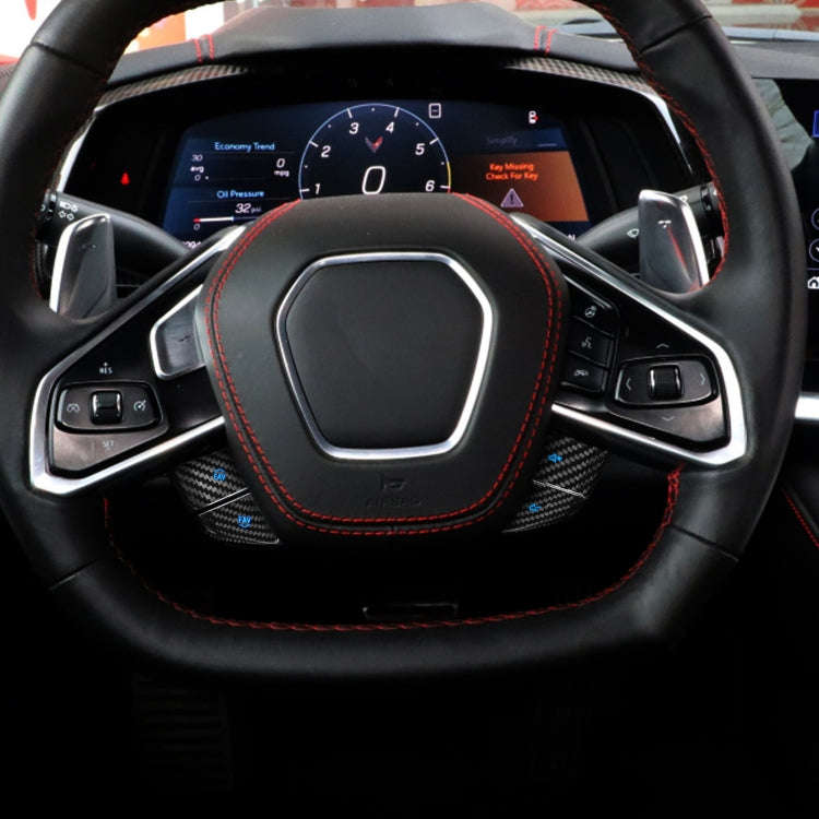 Car Steering Wheel Below Buttons for Chevrolet Corvette C8 2020-2021(Blue)
