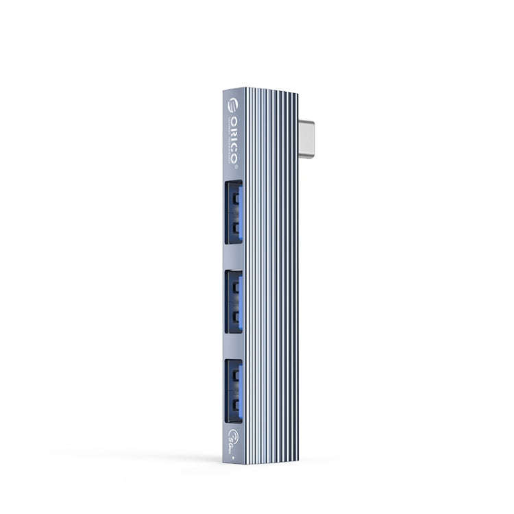 ORICO AH-W13 USB 3.1x1 + USB 2.0x2 to USB-C/Type-C Transmission + Charging Docking Station(Grey)