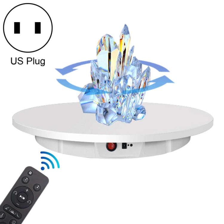 42cm Charging Rotating Display Stand Video Shooting Turntable, Load: 100kg, Power Plug:US Plug(Wh...