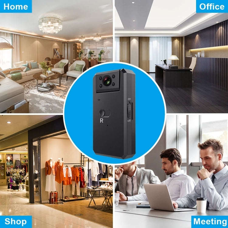 WD6-C Infrared Night Vision Mini HD WiFi Camera 120 Degrees Recorder