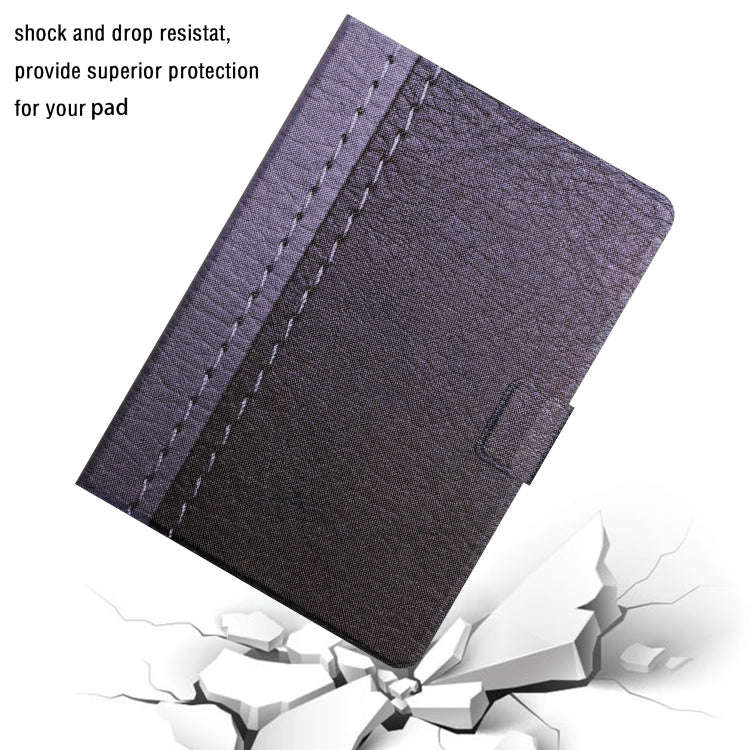 For Huawei MatePad T8 Stitching Solid Color Leather Tablet Case(Grey)