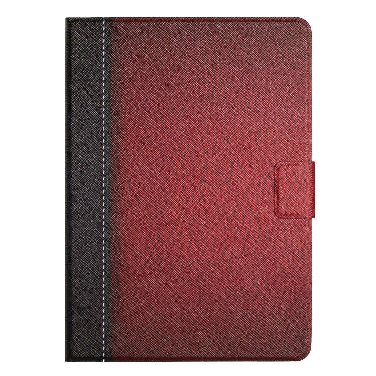 For Huawei MatePad T10s Stitching Solid Color Leather Tablet Case(Red)