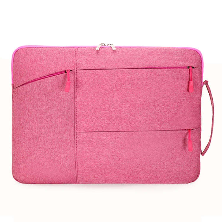 C310 Portable Casual Laptop Handbag, Size:15.4-16 inch(Pink)