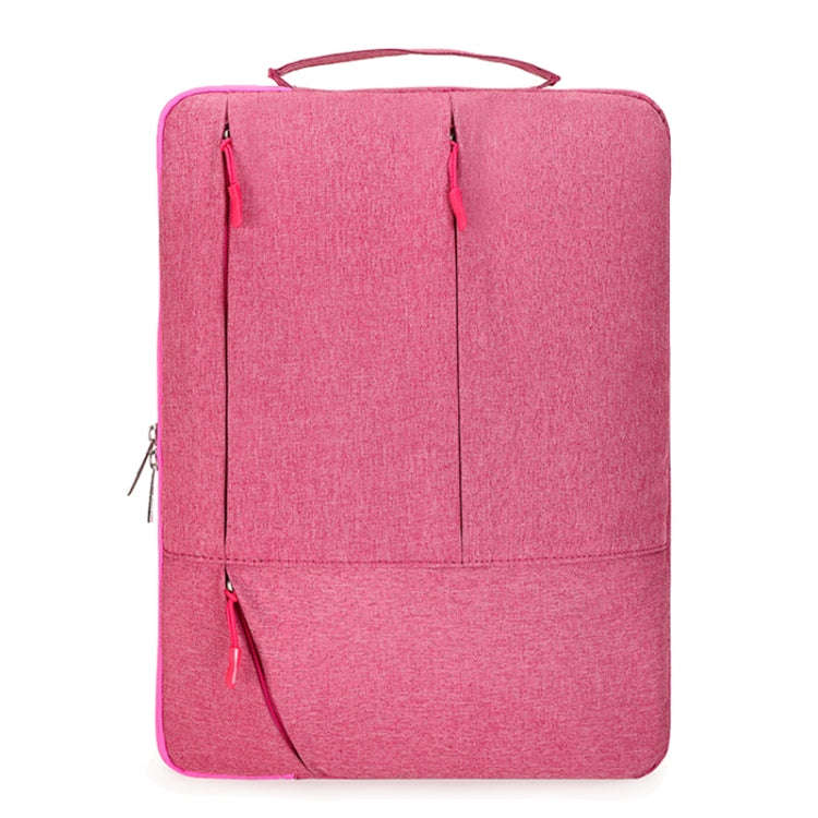C310 Portable Casual Laptop Handbag, Size:15.4-16 inch(Pink)