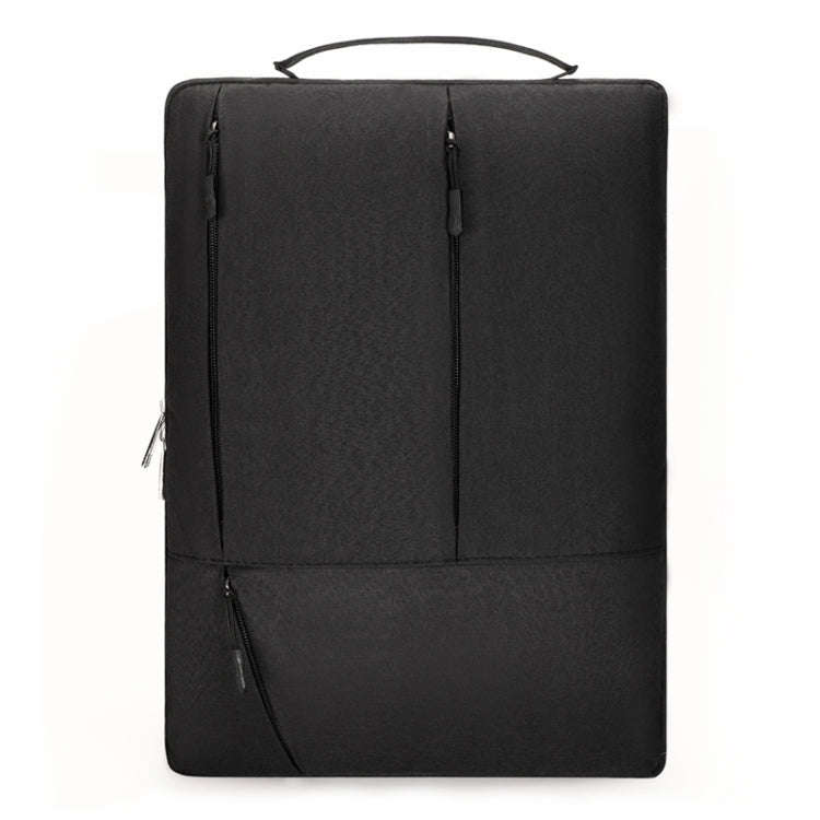 C310 Portable Casual Laptop Handbag, Size:15.6-17 inch(Black)