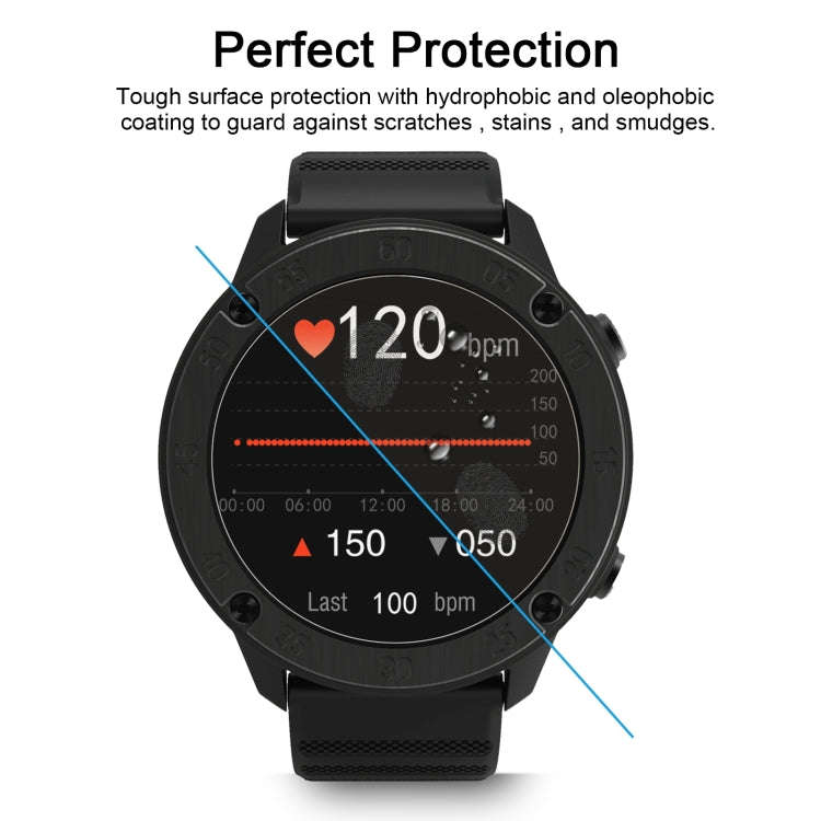 10 PCS 0.26mm 2.5D 9H Tempered Glass Film Watch Screen Protector For Blackview X5