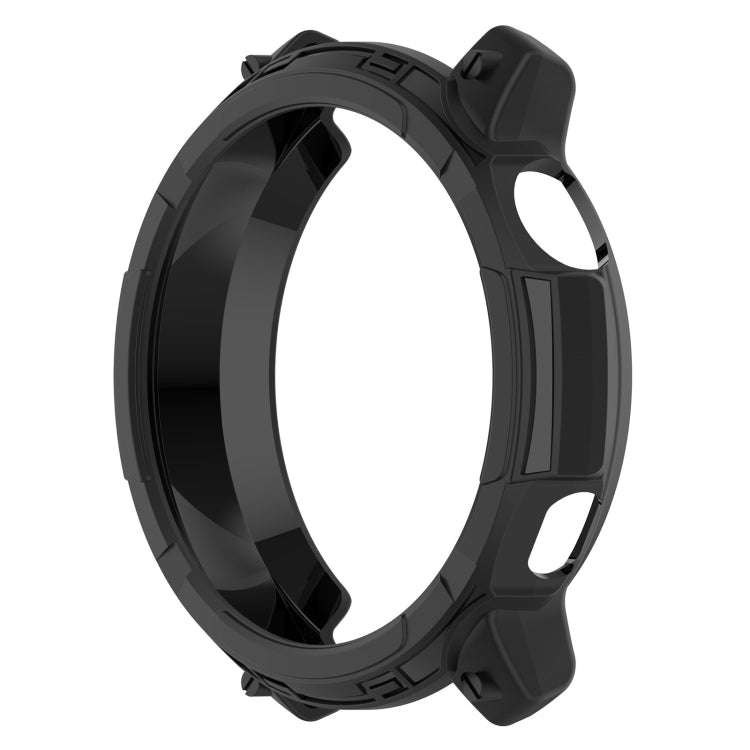 For COROS Pace 2 Armor Hollow TPU Watch Case(Black)