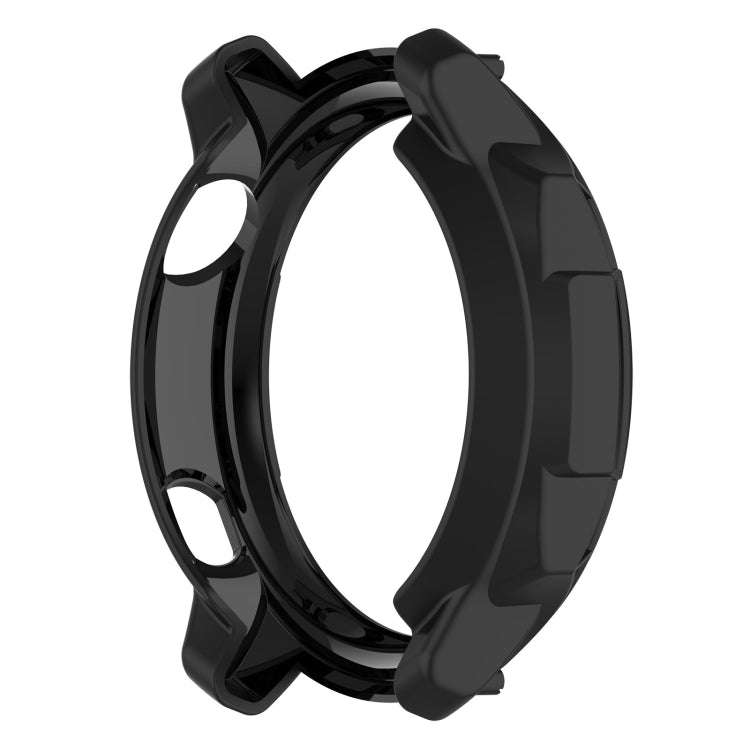 For COROS Pace 2 Armor Hollow TPU Watch Case(Black)