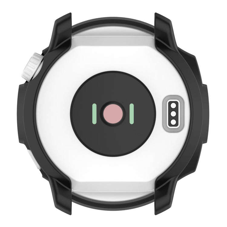 For COROS Pace 2 Armor Hollow TPU Watch Case(Black)