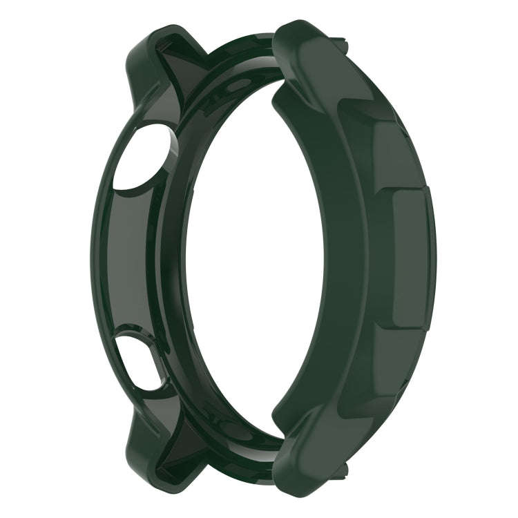 For COROS Pace 2 Armor Hollow TPU Watch Case(Olive Green)