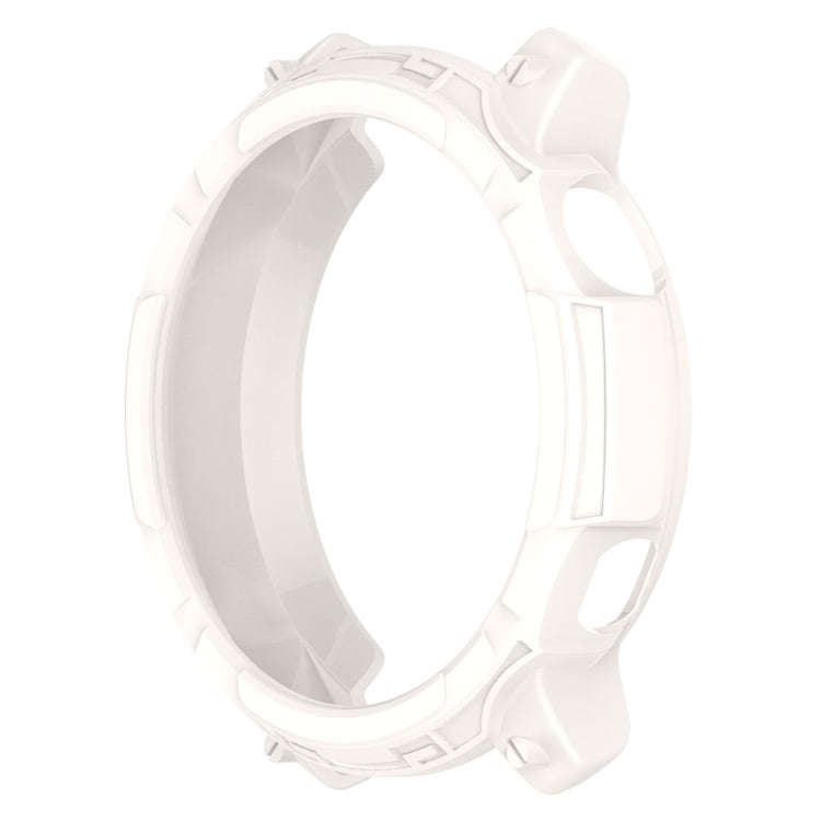 For COROS Pace 2 Armor Hollow TPU Watch Case(Ivory White)