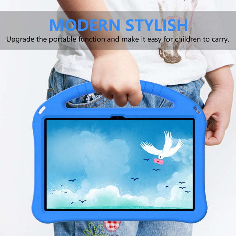 For Huawei MatePad Pro 10.8 2021 EVA Shockproof Tablet Case with Holder(Blue)