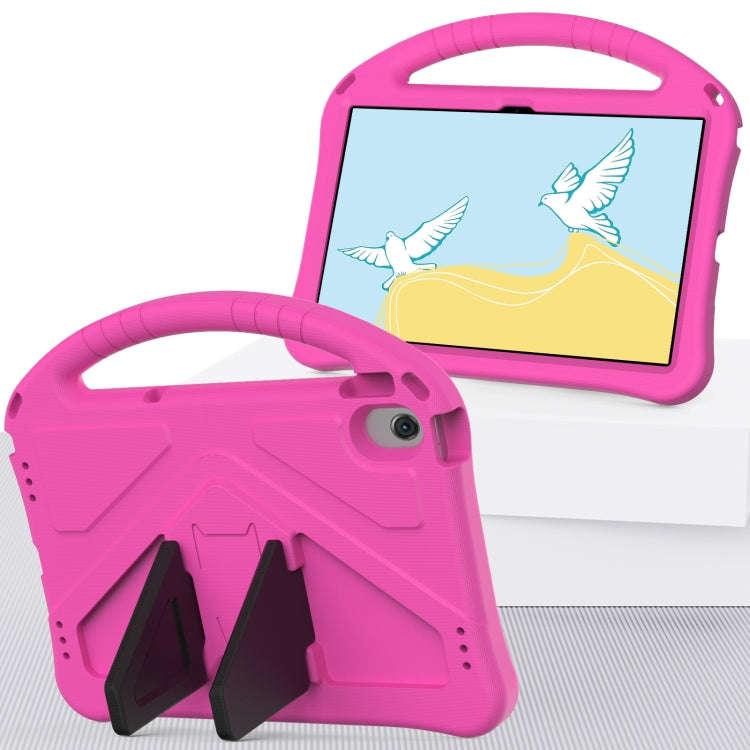 For Huawei MatePad Pro 10.8 2021 EVA Shockproof Tablet Case with Holder(Rose Red)