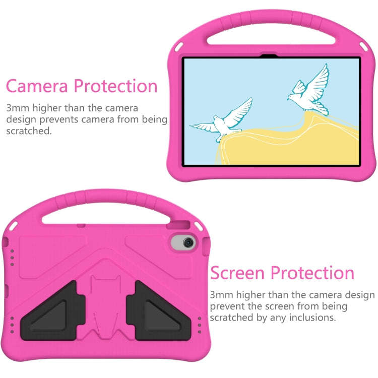 For Huawei MatePad Pro 10.8 2021 EVA Shockproof Tablet Case with Holder(Rose Red)