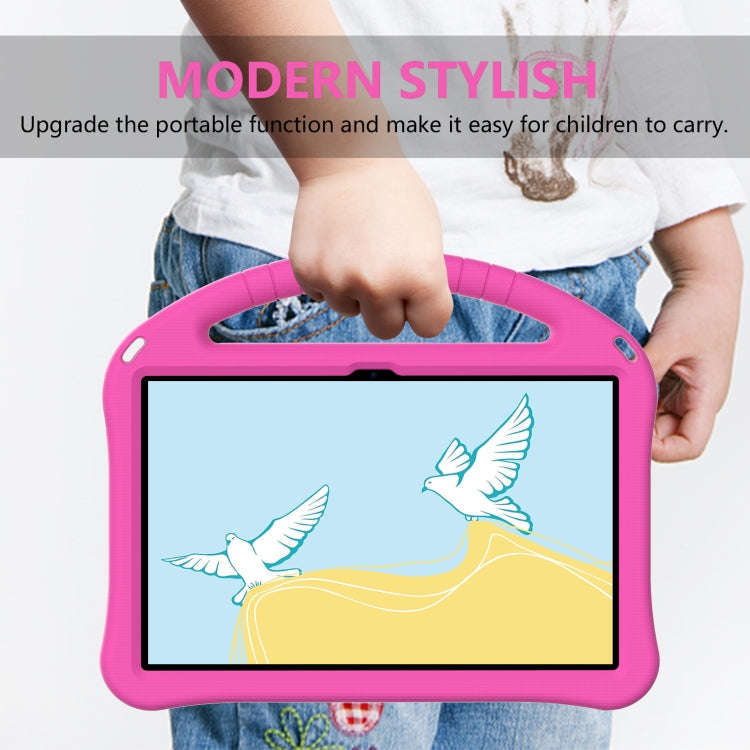 For Huawei MatePad Pro 10.8 2021 EVA Shockproof Tablet Case with Holder(Rose Red)