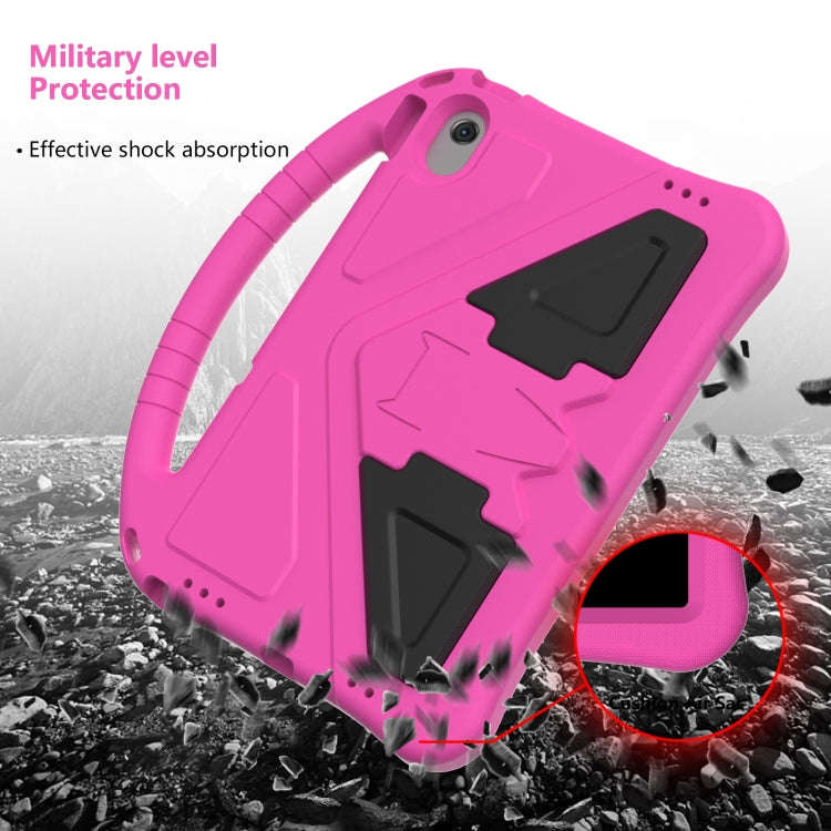 For Huawei MatePad Pro 10.8 2021 EVA Shockproof Tablet Case with Holder(Rose Red)